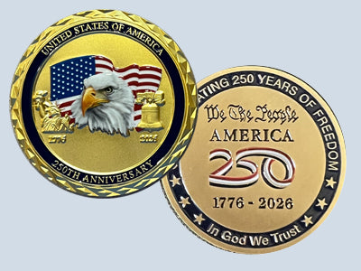 America 250 Challenge Coin