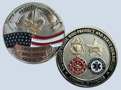 9/11 First Responders Challenge Coin