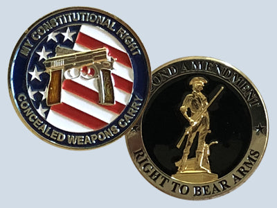 Right to Bear Arms Challenge Coin