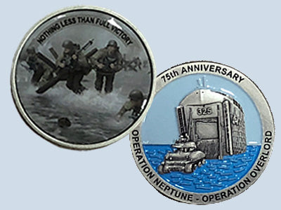 D-Day Anniversary Challenge Coin