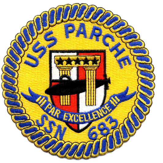USS PARCHE SSN 683 PATCH collection thumbnail