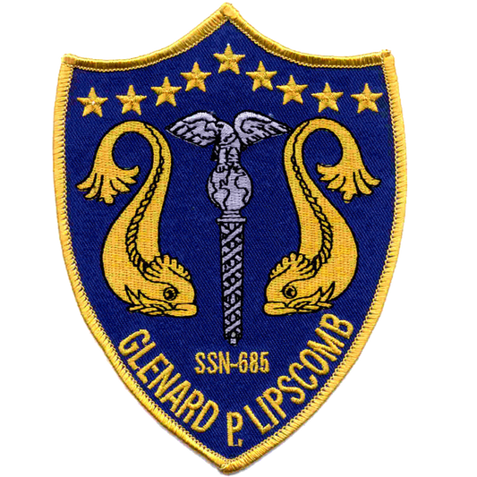 USS GLENARD P LIPSCOMB SSN 685 PATCH collection thumbnail