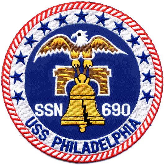 USS PHILADELPHIA SSN 690 PATCH collection thumbnail