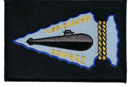 USS OMAHA SSN 692 PATCH collection thumbnail