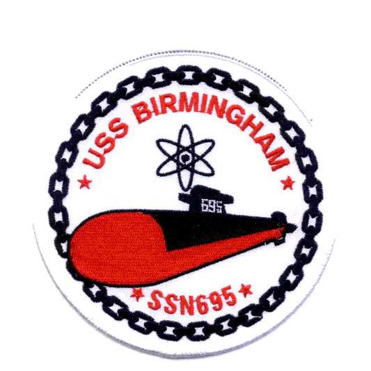 USS BIRMINGHAM SSN 695 PATCH collection thumbnail