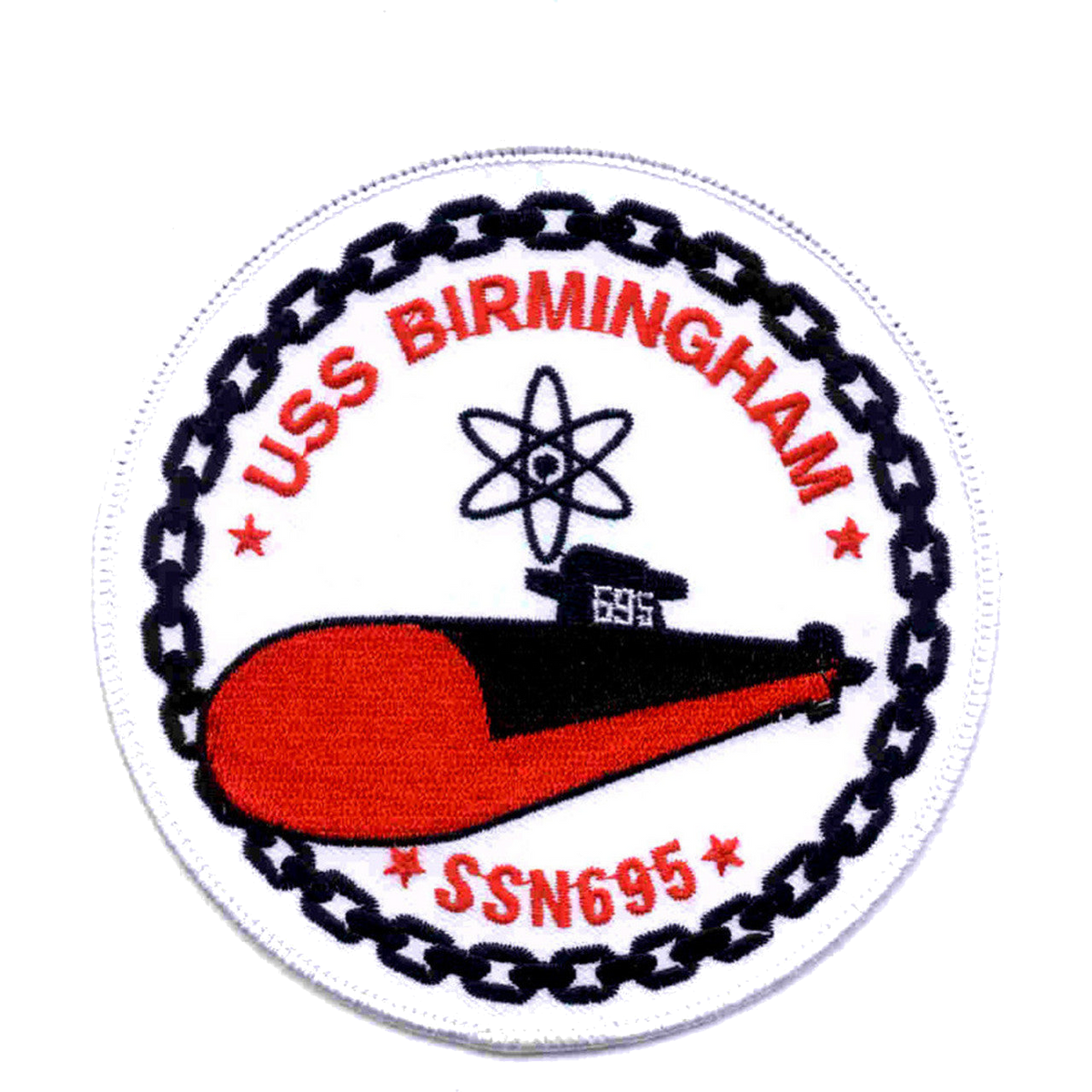 USS BIRMINGHAM SSN 695 PATCH