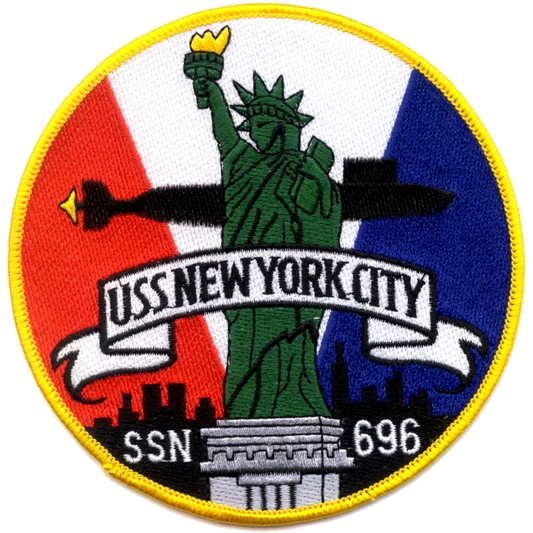 USS NEW YORK CITY SSN 696 PATCH collection thumbnail