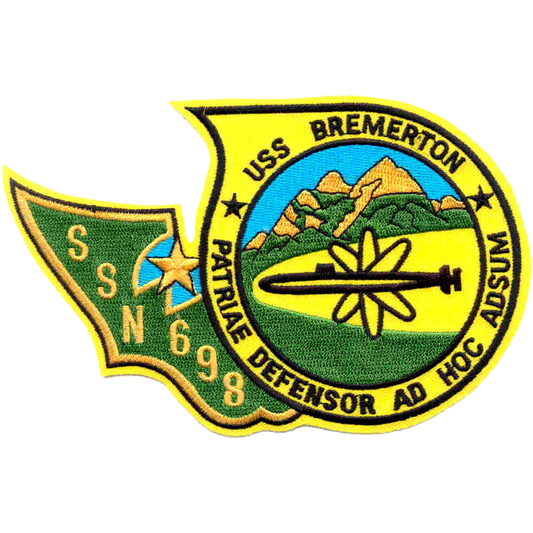 USS BREMERTON SSN 698 PATCH collection thumbnail