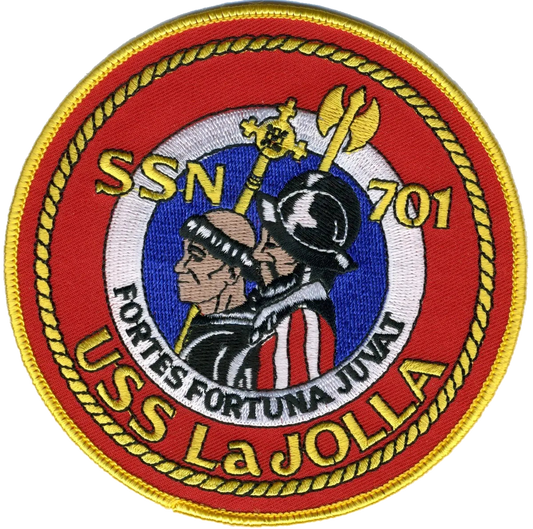 USS LA JOLLA SSN 701  PATCH collection thumbnail