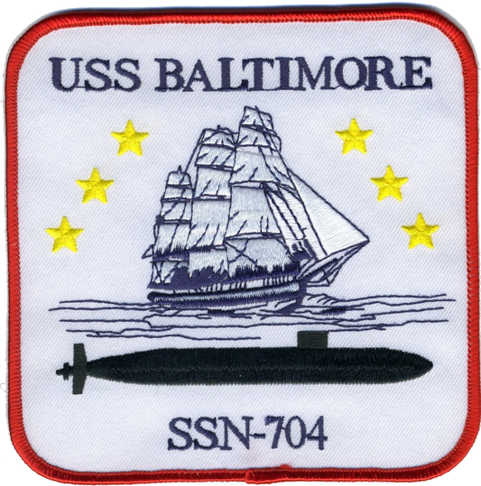 USS BALTIMORE SSN - 704 PATCH collection thumbnail