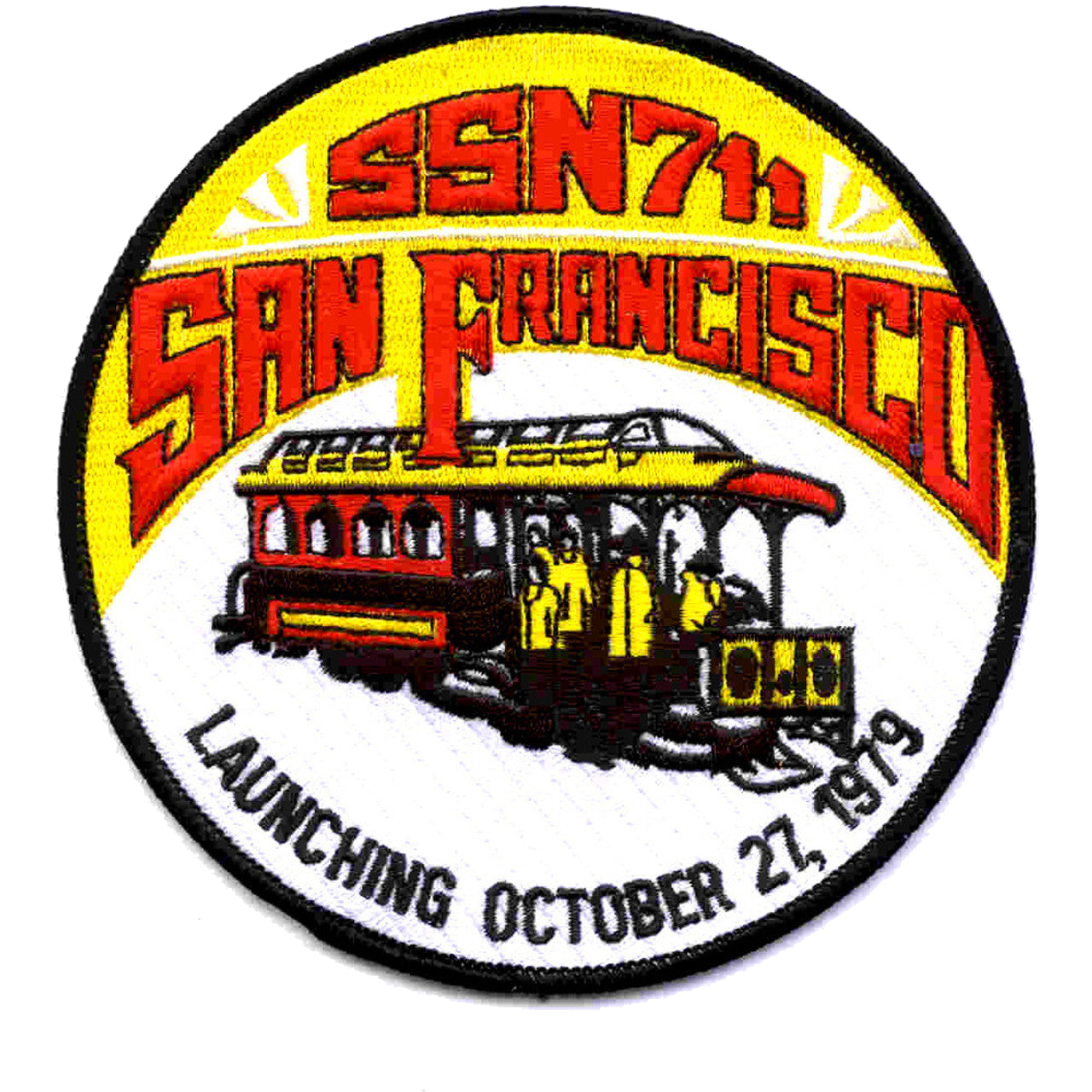 USS SAN FRANSISCO SSN 711  PATCH