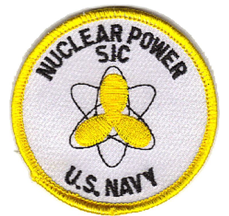 S1C Nuclear Power US NAVY Patch
