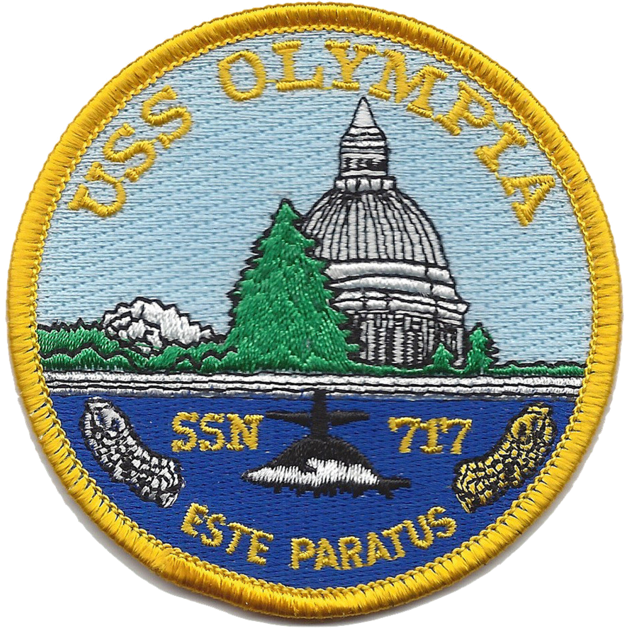 USS OLYMPIA SSN 717 PATCH