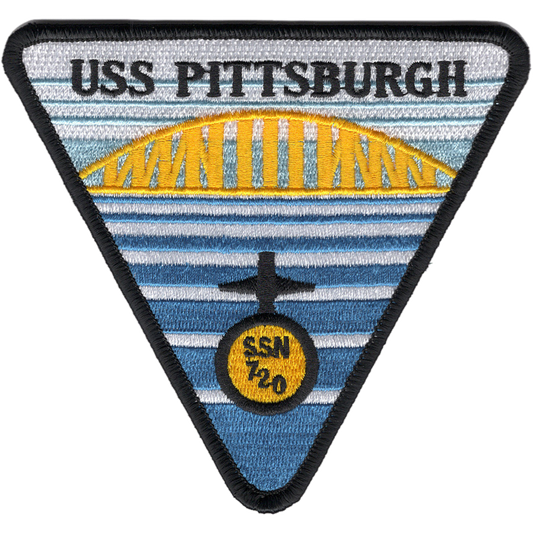 USS PITTSBURGH SSN 720  PATCH collection thumbnail