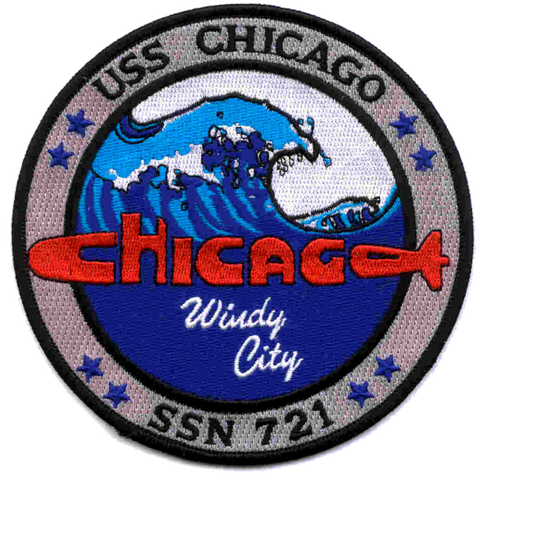 USS CHICAGO SSN 721 PATCH collection thumbnail