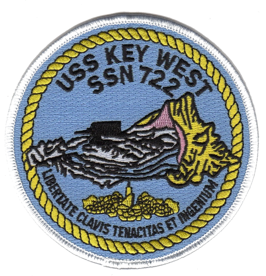 USS KEY WEST SSN 722 PATCH collection thumbnail