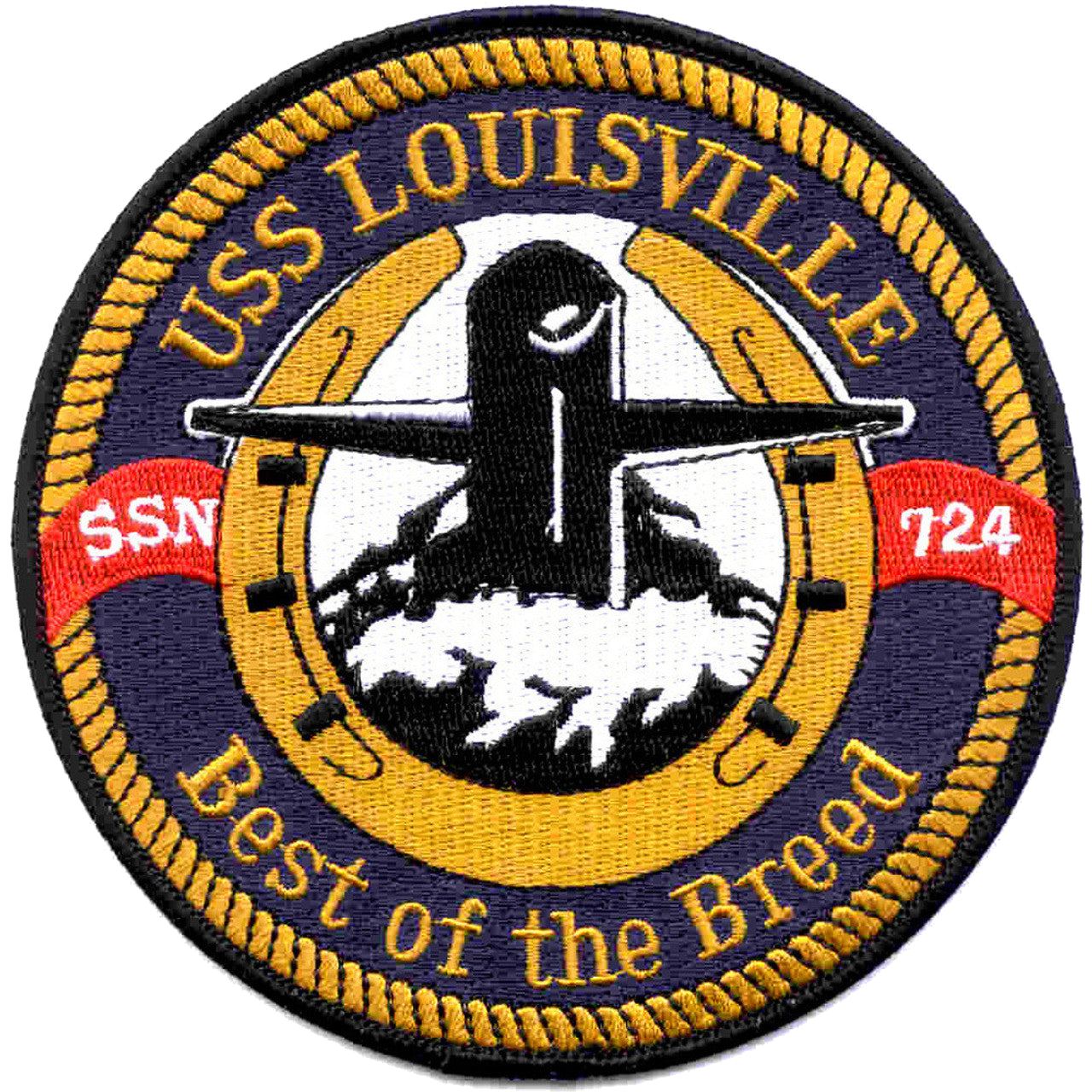 USS LOUISVILE SSN 724 PATCH