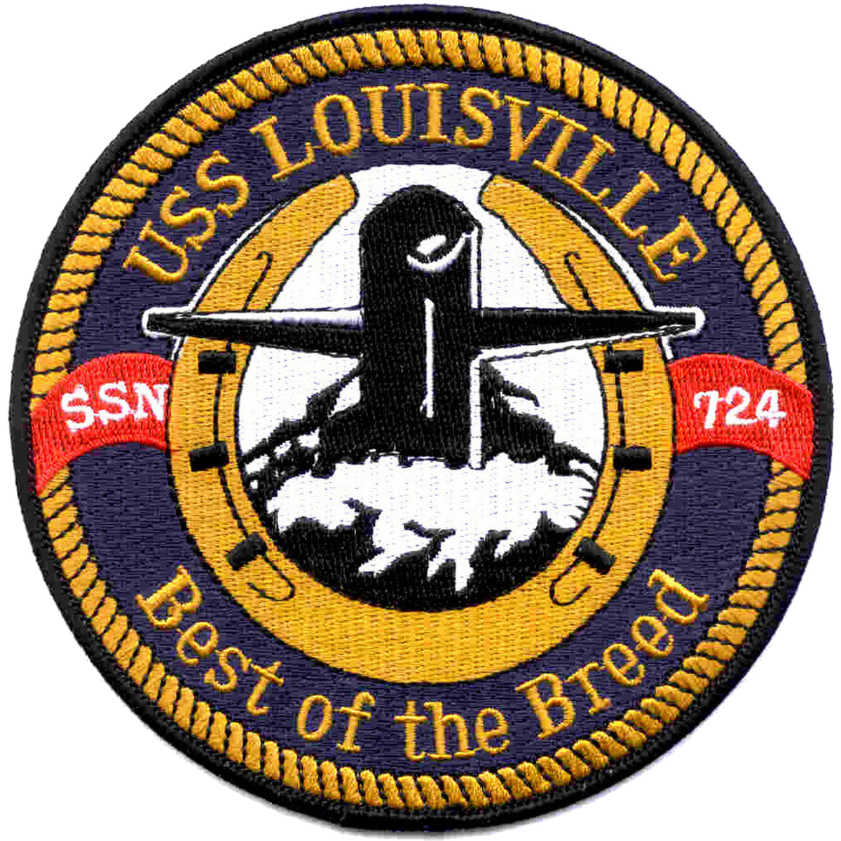 USS LOUISVILE SSN 724 PATCH
