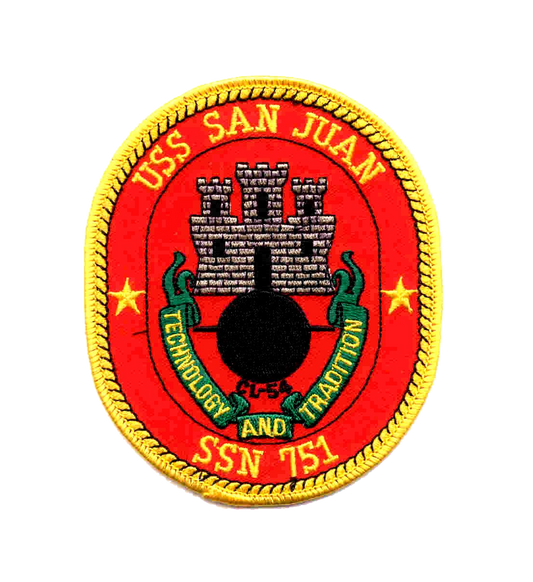 USS SAN JUAN SSN 751 PATCH collection thumbnail