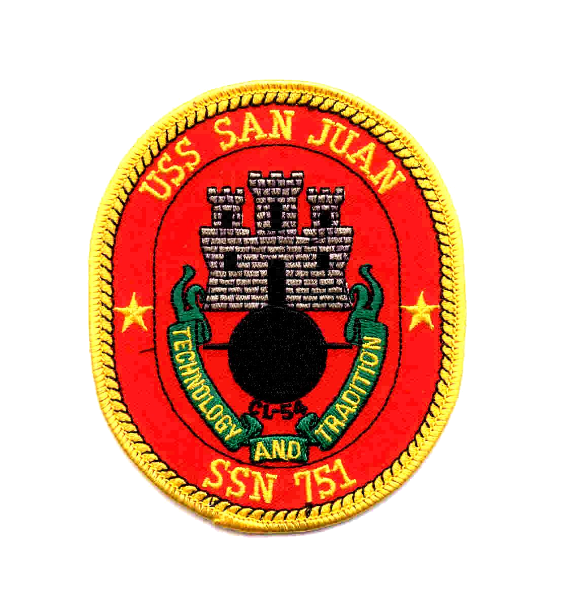 USS SAN JUAN SSN 751 PATCH