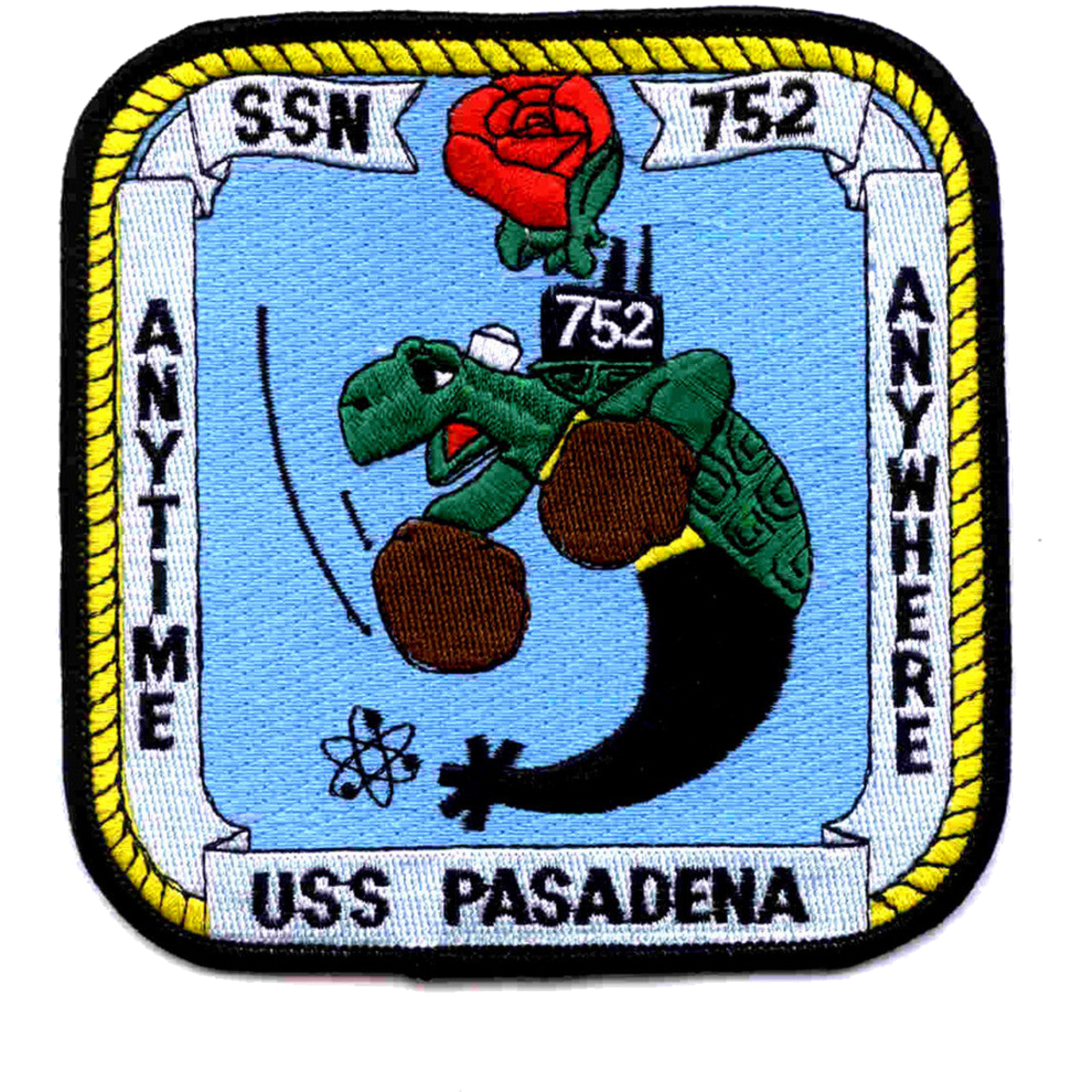USS PASADENA SSN 752 PATCH