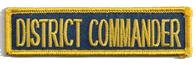 District Commander PATCH collection thumbnail