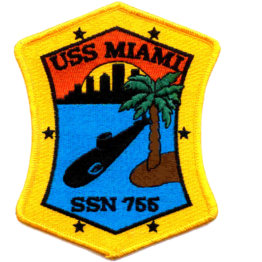 USS MIAMI SSN 755 PATCH collection thumbnail