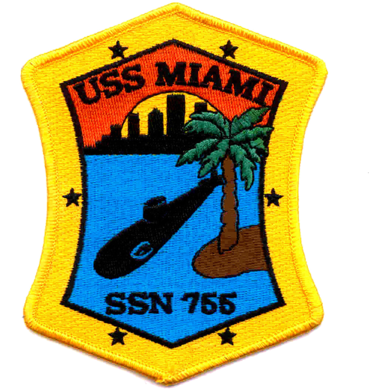 USS MIAMI SSN 755 PATCH