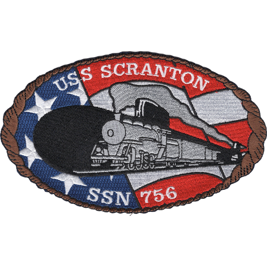 USS SCRANTON SSN 756 PATCH collection thumbnail