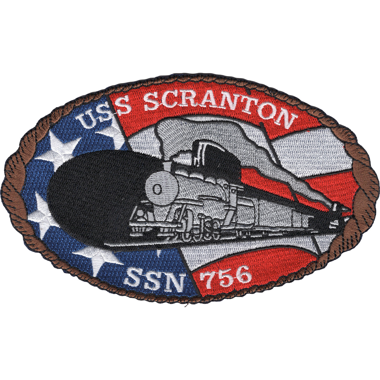USS SCRANTON SSN 756 PATCH