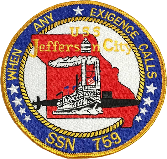 USS JEFFERSON CITY SSN 759 PATCH collection thumbnail