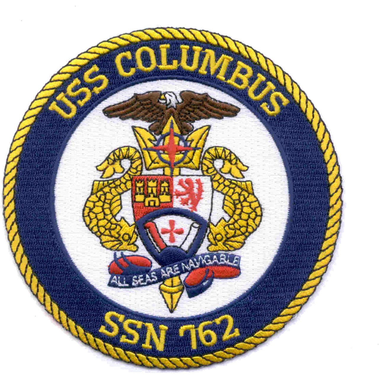USS COLUMBUS SSN 762 PATCH