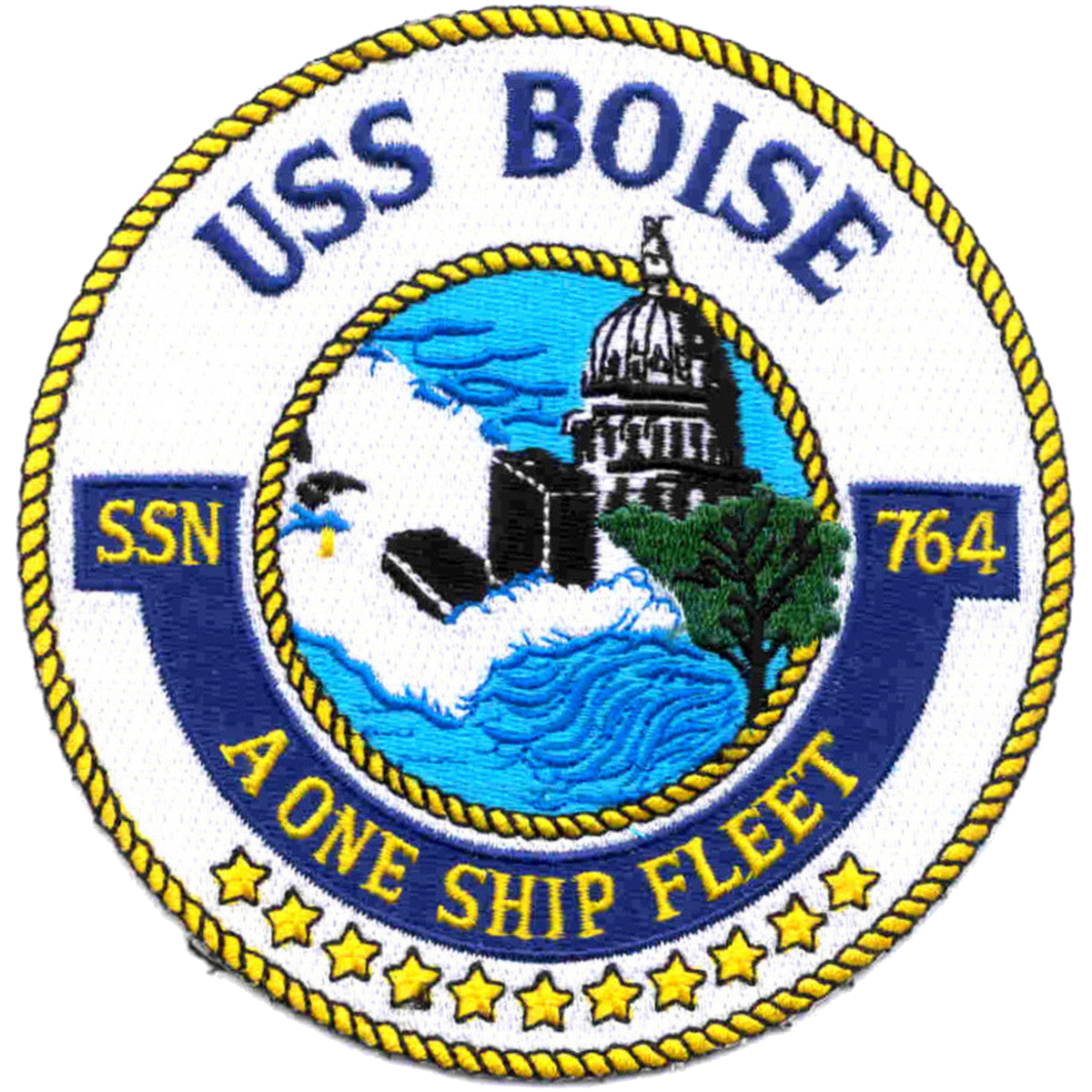 USS BOISE SSN 764 PATCH