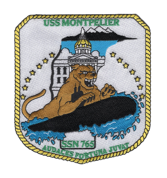 USS MONTPELIER SSN 765 PATCH collection thumbnail
