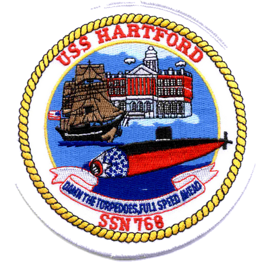 USS HARTFORD SSN 768 PATCH collection thumbnail