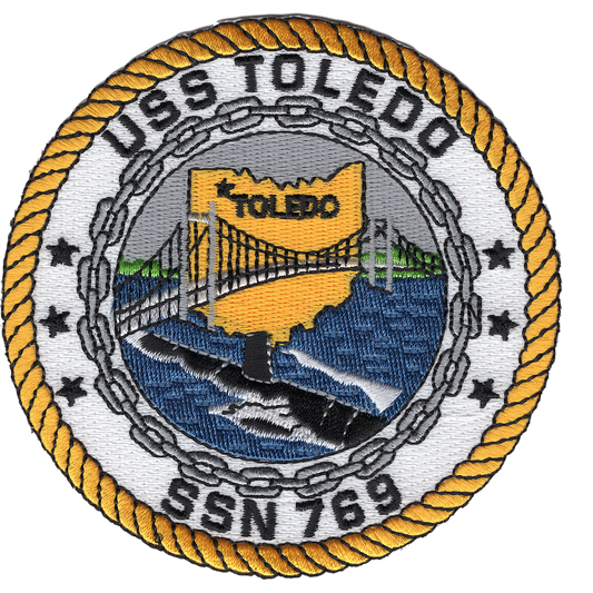 USS TOLEDO SSN 769 PATCH collection thumbnail