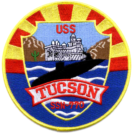 USS TUCSON SSN 770 PATCH collection thumbnail
