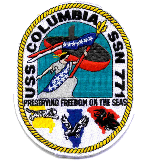 USS COLUMBIA SSN 771 PATCH collection thumbnail