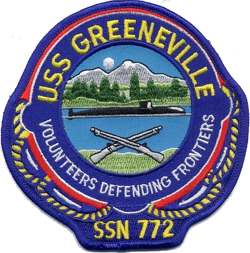 USS GREENEVILL SSN 772 PATCH collection thumbnail