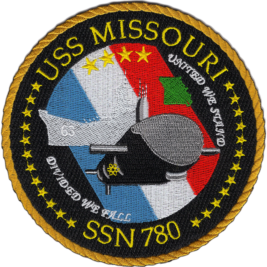 USS MISSOURI SSN 780 PATCH collection thumbnail