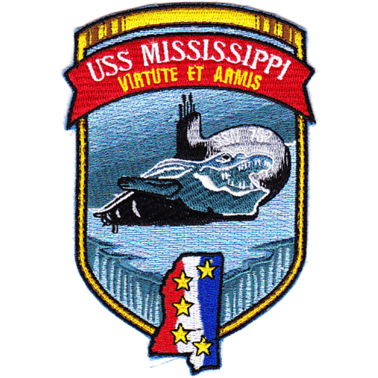 USS MISSIPPIPPI SSN 782 PATCH