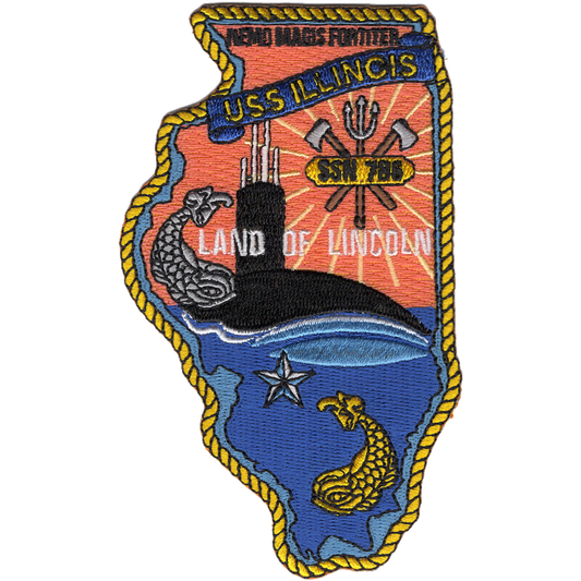 USS ILLINOIS SSN 786 PATCH collection thumbnail