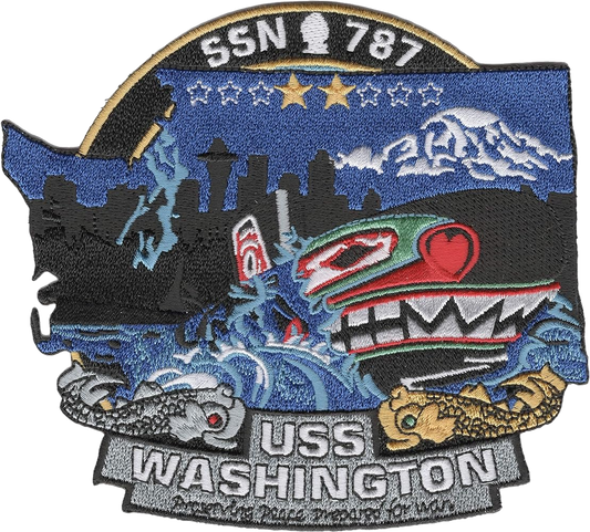 USS WASHINGTON SSN 787  PATCH collection thumbnail