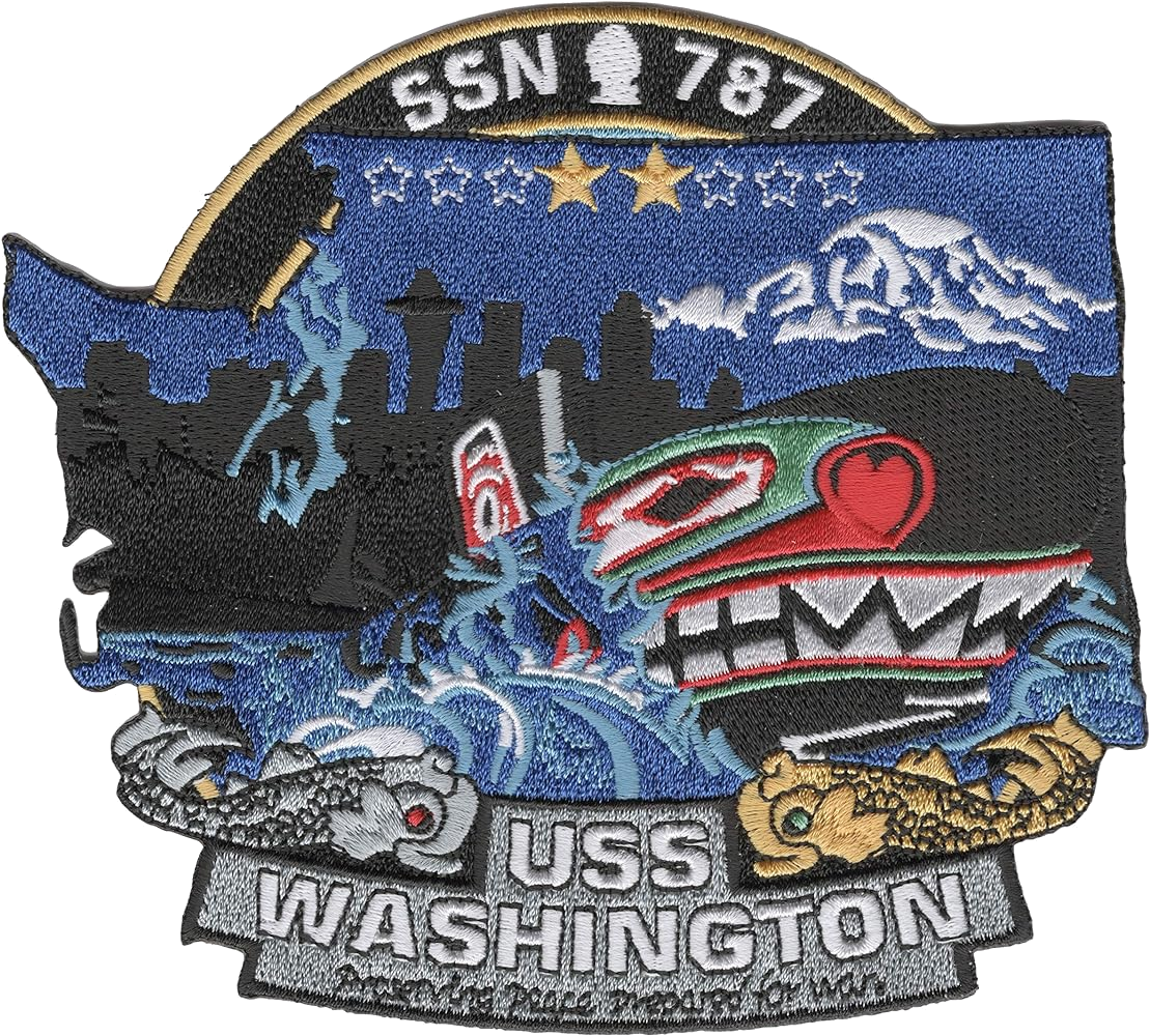 USS WASHINGTON SSN 787  PATCH