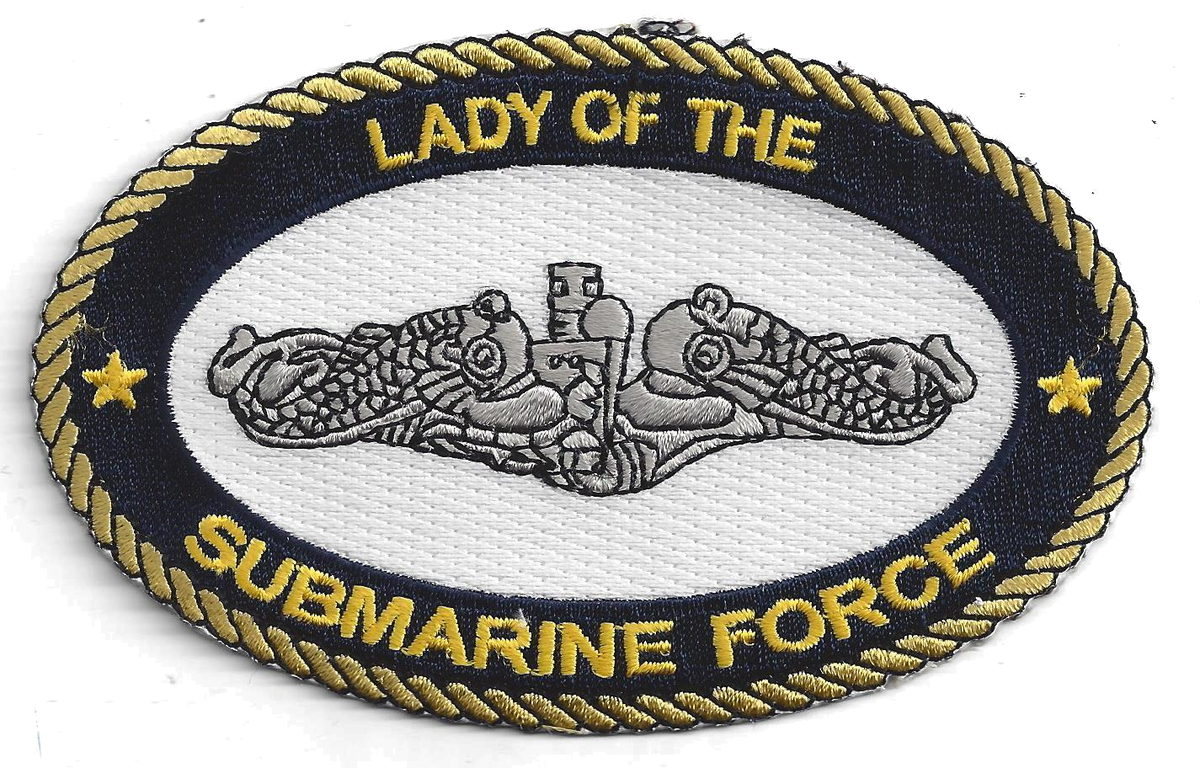 Lady of the Submarine Force PATCH