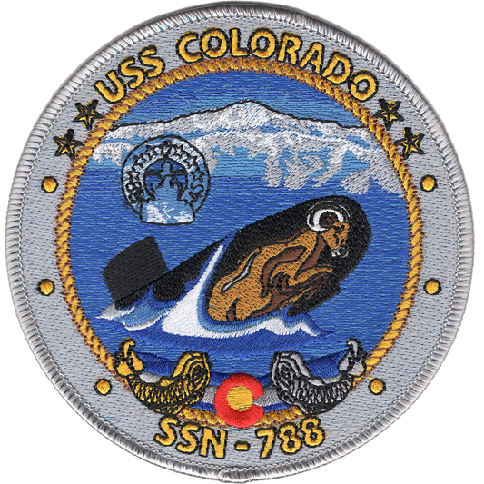 USS COLORADO SSN 788 PATCH collection thumbnail