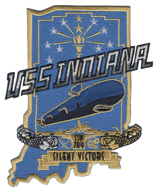USS INDIANA SSN 789 PATCH collection thumbnail