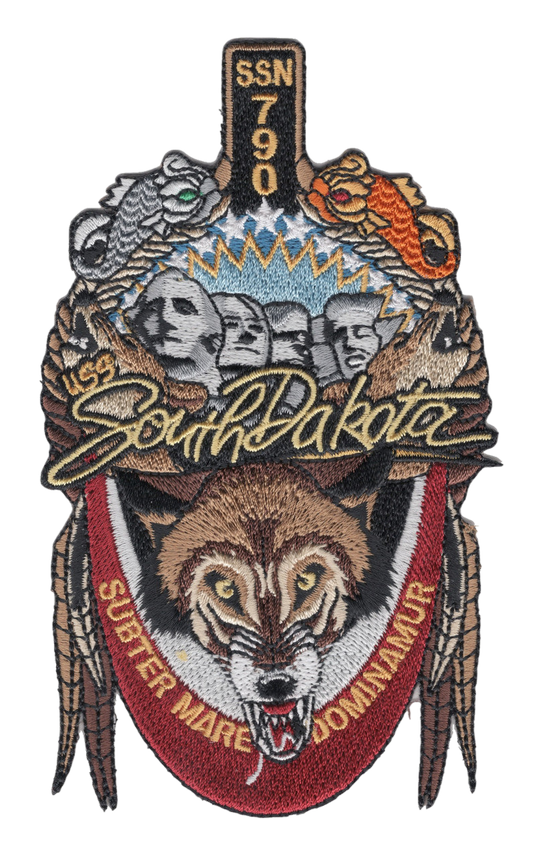 USS SOUTH DAKOTA SSN 790  PATCH collection thumbnail