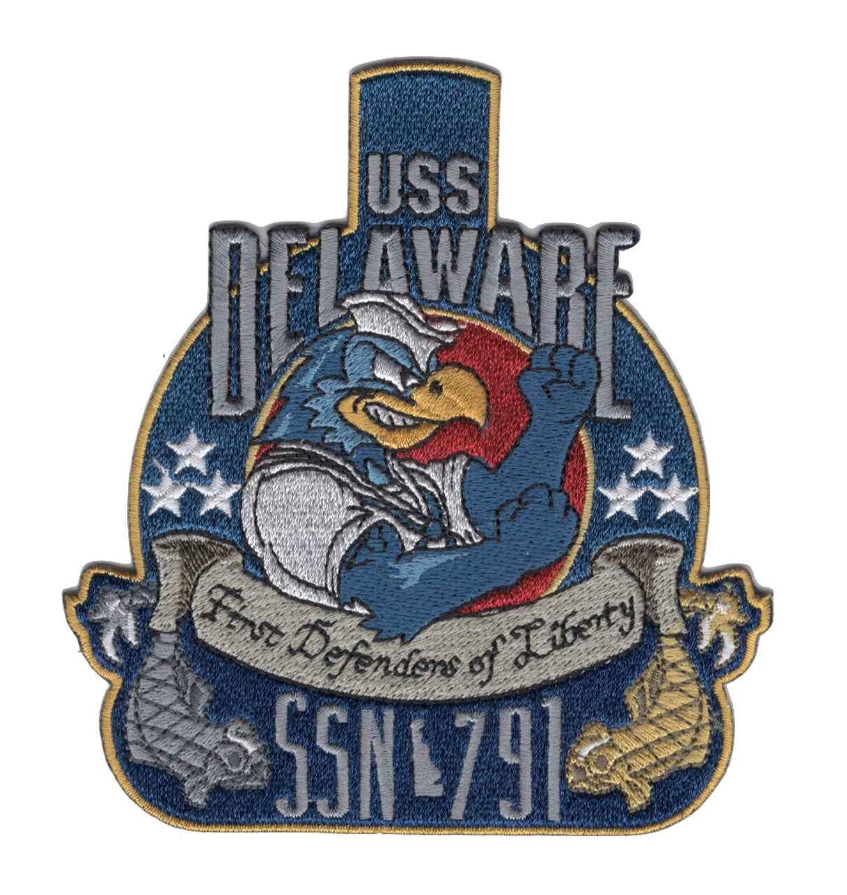 USS DELAWARE SSN 791  PATCH