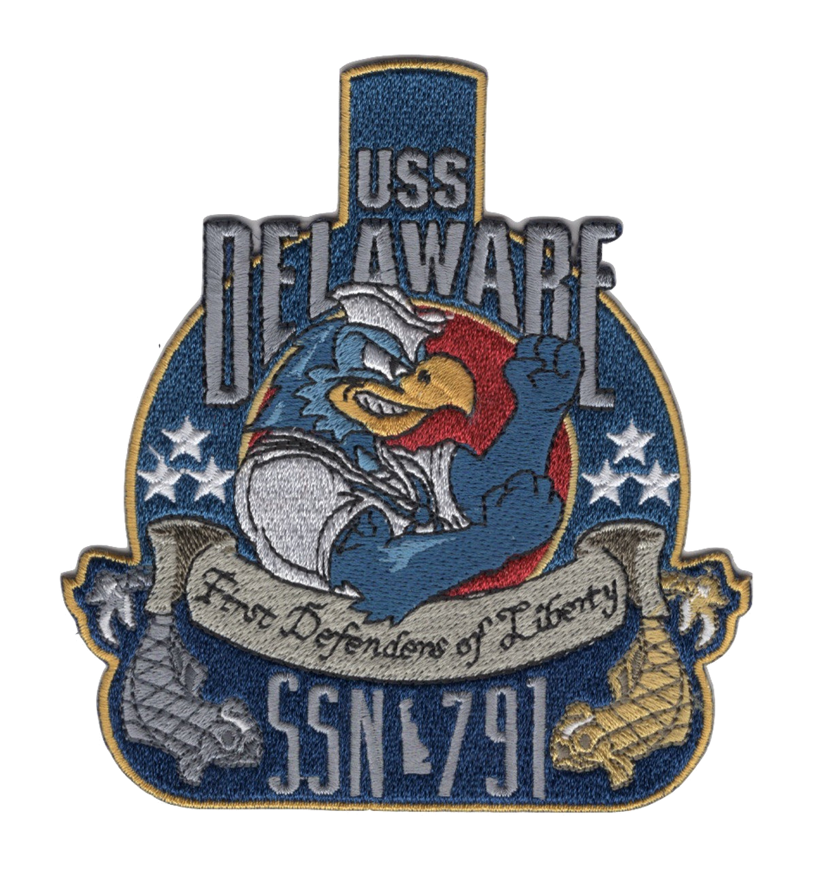 USS DELAWARE SSN 791  PATCH